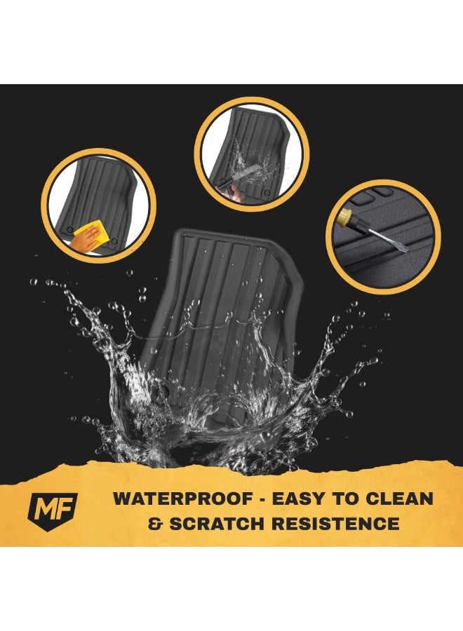 MOTOR FIT 3D Car Floor Mats Set for BYD Leopard 8 / Denza B8 6-Seater 2024–2026 | Custom Fit All-Weather Car Mats | BYD Interior Accessories | Eco-Friendly, Odorless, Interior Protection - Image 5